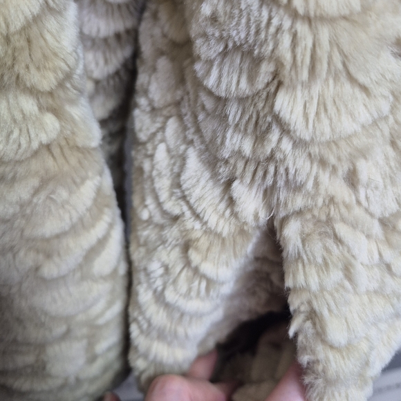 Brooks Brothers Cotton Faux Fur Coat Size L - Picture 7 of 16